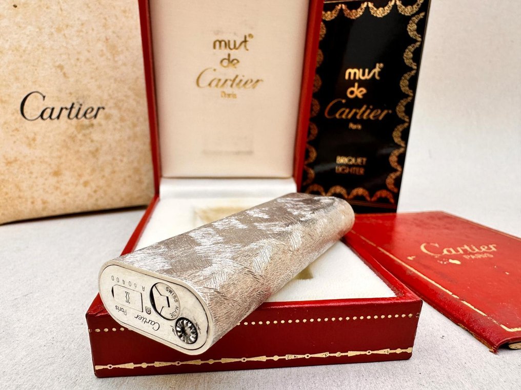 Cartier - lighter - Accendino - Placcato argento #4.3