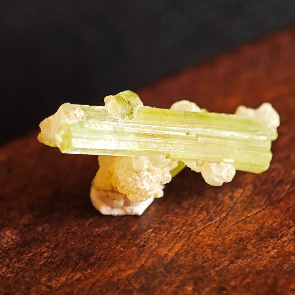 3.29 ct aesthetically green Elbaite Tourmaline- 0.65 g #4.3