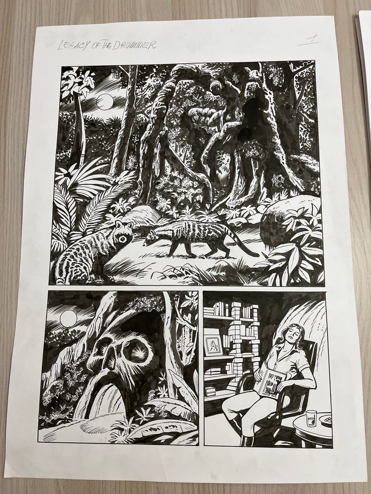 Todaro, Angelo - 24 Original page - The Phantom - Legacy of the drummer - 2021 #2.1