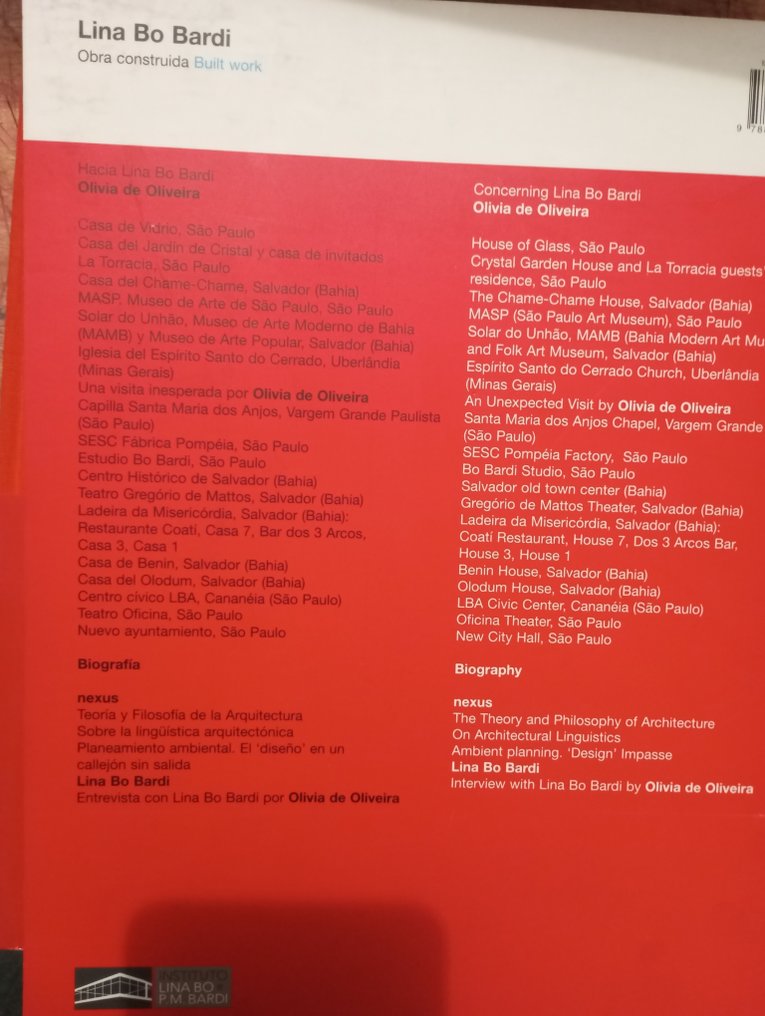 2G Lina Bo Bardi - Obra Construida / Built Work - 2003 #1.0