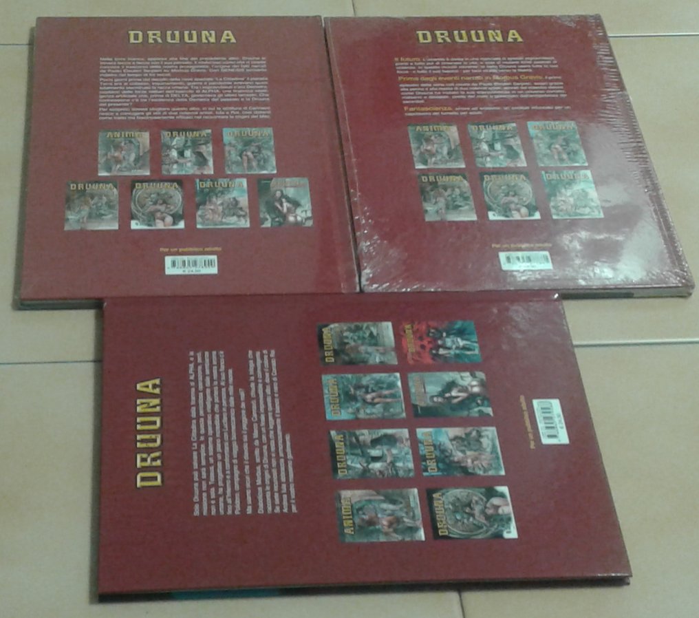 Serpieri Druuna - trilogia a fumetti 2° serie - 3 Comic collection - 2002 #3.2