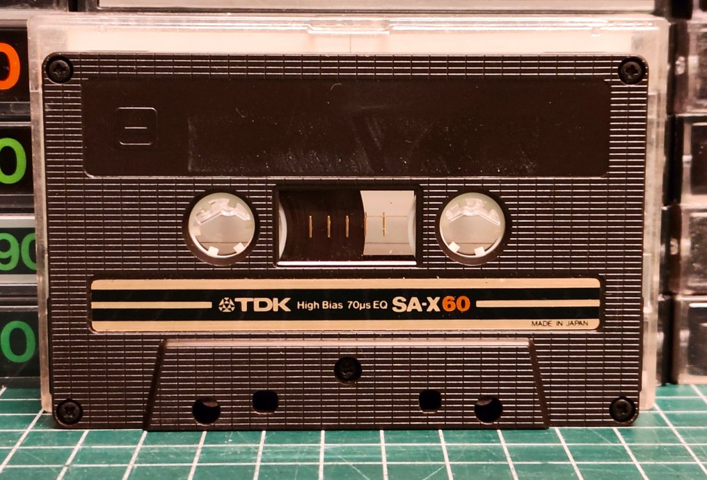 TDK - SA, SA -X. Κεραμικό τύπου II Άδεια κασέτα ήχου #3.2