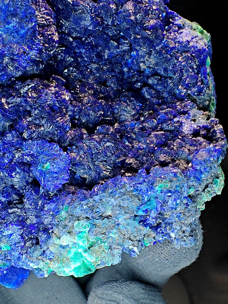 Azurit Kristálymátrix - Magasság: 11 cm - Szélesség: 9 cm- 526 g #1.0