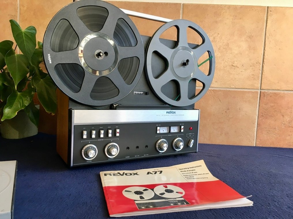 Revox - MINT A-77 MKII 4-Spur Spulentonbandgerät, 26 cm #1.0