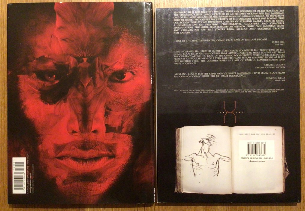 Dave McKean - Dustcovers The Collected Sandman - 2 Comic - 1997/2014 #1.0