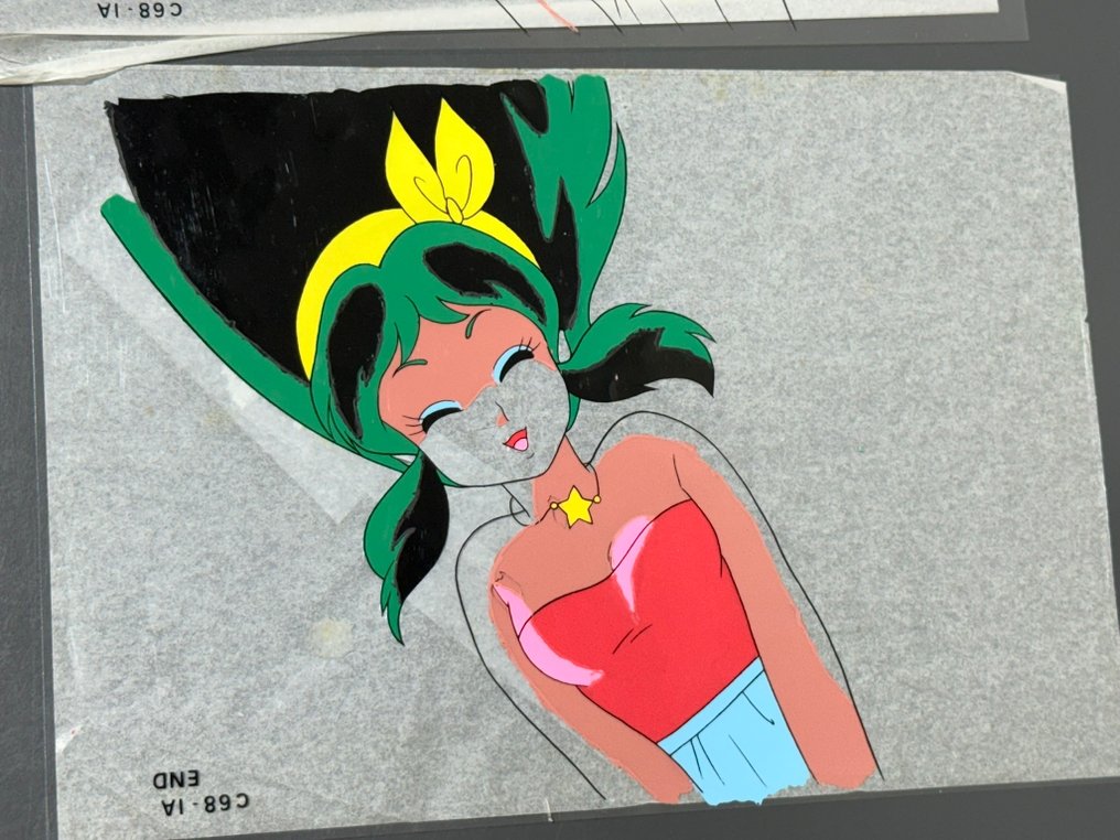 Kitty Films - 2 x Original publicity cels, in progress - Urusei Yatsura (1981/86) #4.3