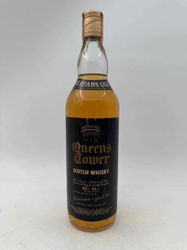 Queens Tower 15 years old - b. Anni ‘70 - 75cl - 1 bottles #1.0