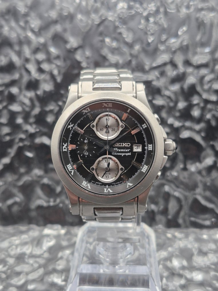 Seiko - Premier Chronograph - Ingen reservasjonspris - 7T62-0FF0 - Herre - 2000-2010  #2.1