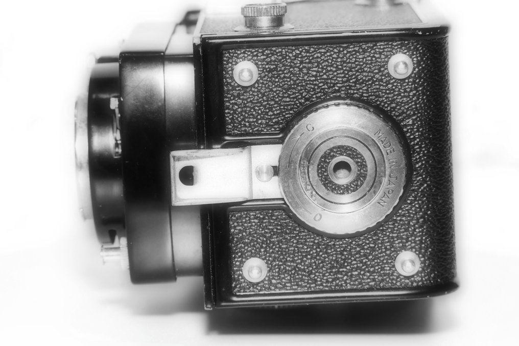Yashica -D TLR met lederen tas | Analogue camera #4.3