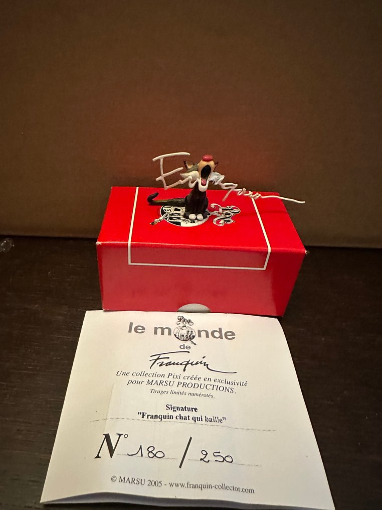 Gaston - Pixi 3776 - Franquin Chat qui baille / Marsu Production #1.0