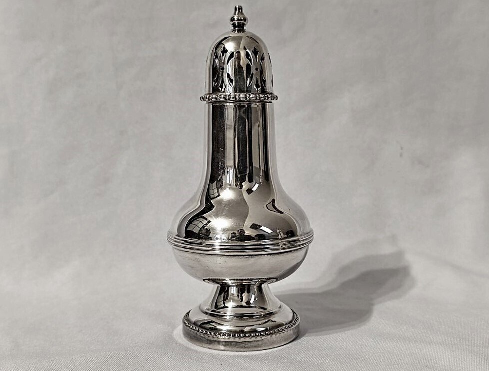 Silverplate England - 盐和胡椒瓶 (2) - 镀银 - 调味料容器 #4.3