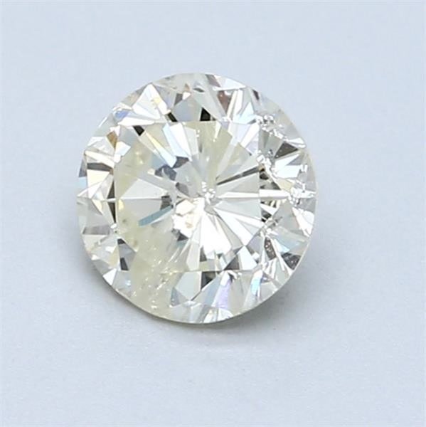 1 pcs 鑽石 (天然) - 0.94 ct - 圓形 - L(輕微黃、帶有輕微黃的折射色) - I1 - 國際寶石學院(International Gemological Institute (IGI)) #3.2
