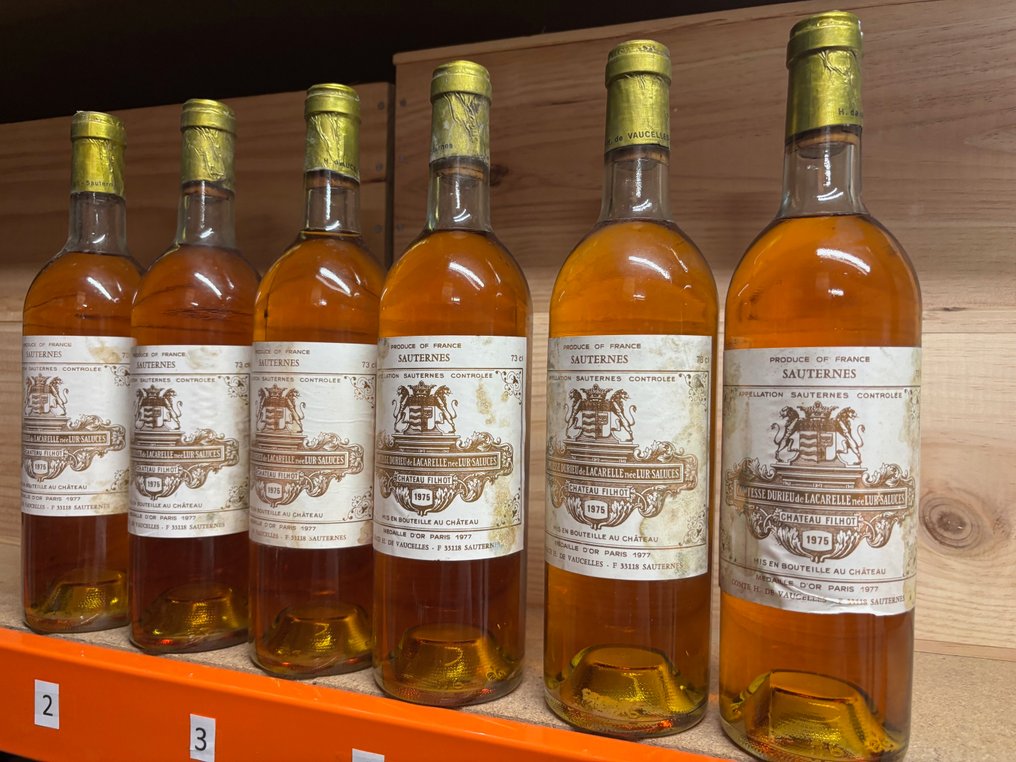 1975 Filhot - 蘇玳 2ème Grand Cru Classé - 6 瓶 (0.75L) #2.1