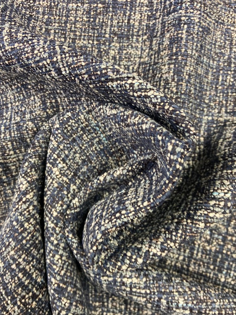 Minotti - Alto pregio ! Tissu splendide MINOTTi, article Toshima bleu (320 + 310) x 140 cm - Textile  - 0 cm - 0 cm #4.3