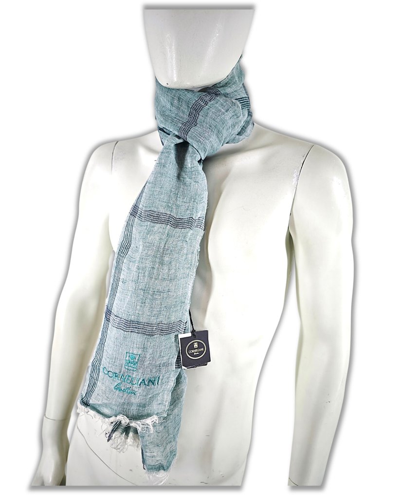 Corneliani - NEW, 100% Linen - Eșarfă #1.0