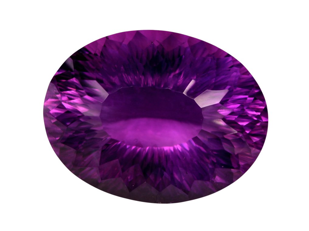 Zonder Minimumprijs Violet Amethist - 88.15 ct - Instituto Gemólogico Español (IGE) #1.0