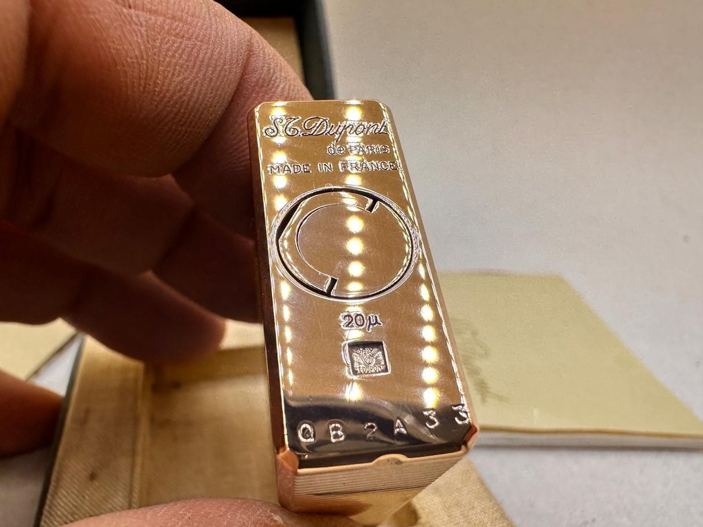 S.T. Dupont - Ligne 1 Short Lighter - Sytytin - Kultasilattu #4.3