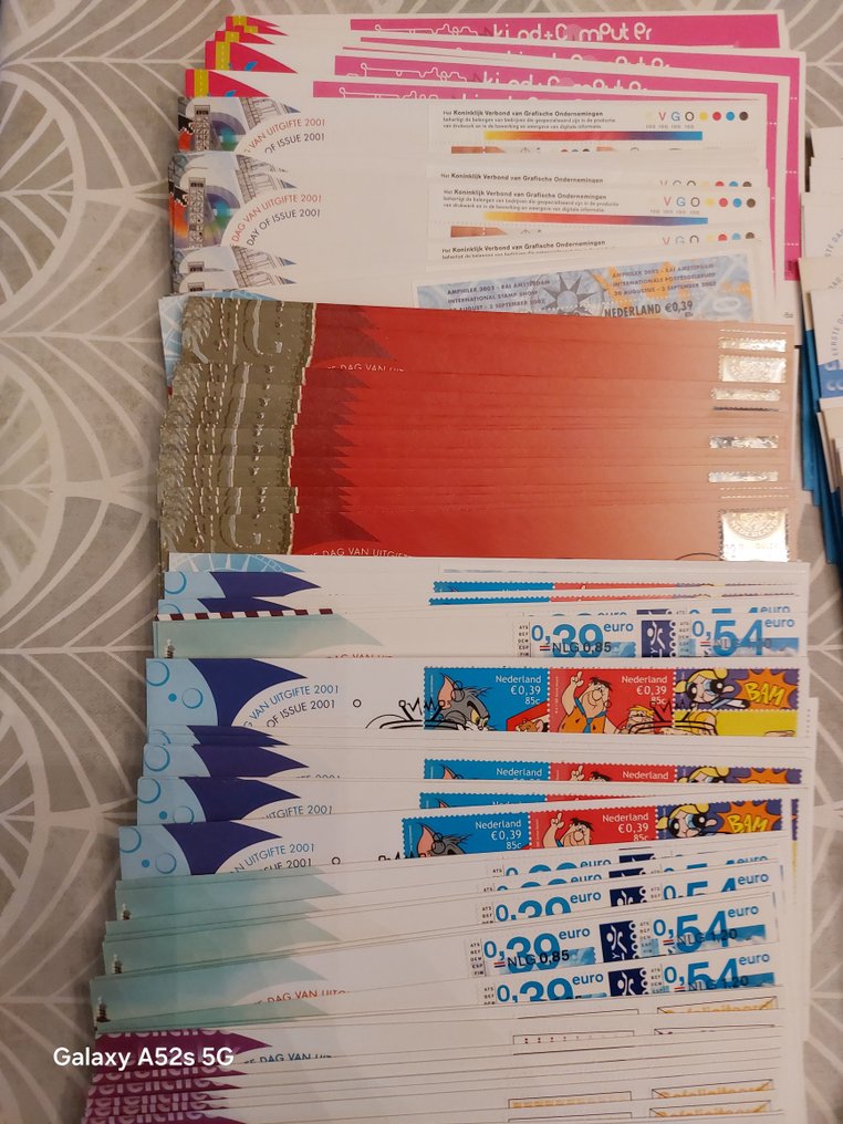 Netherlands  - NETHERLANDS - Batch of fdc's (1285x) between no. 405 and 730 - NVPH 2024 #1.0