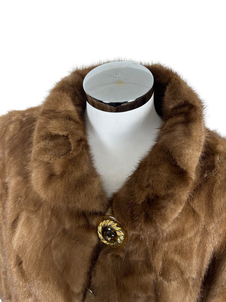 Artisan Furrier - Exclusive Chic Collection Coat - Real Fur Pure Mink Jacket - Tg. XXL- NO RP - Cappotto #4.3