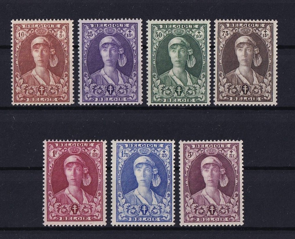 比利時 1931 - 伊丽莎白护士 - OBP/COB 326/32 #1.0