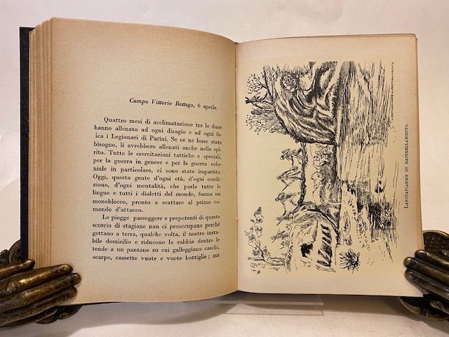 Signed; Grande Adriano - La Legione Parini (da Sabaudia a Diredaua). prefazione del Vicerè Graziani [con dedica] - 1937 #4.3