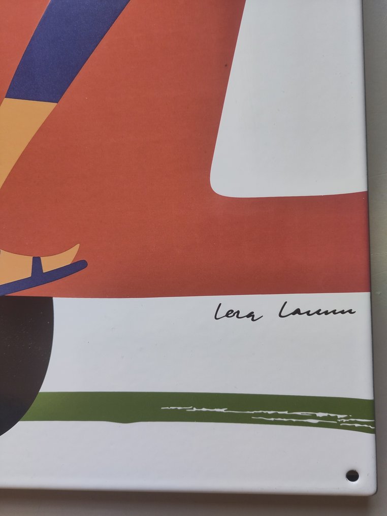 Pneumatici Pirelli per lo scooter - Lora Lamm - Enamel sign - Enamel #2.1