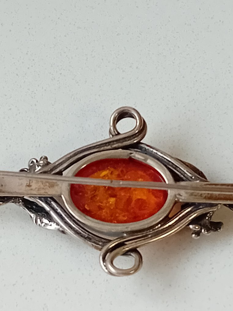 沒有保留價 - 胸針 銀 - Bernstein Brosche #1.0