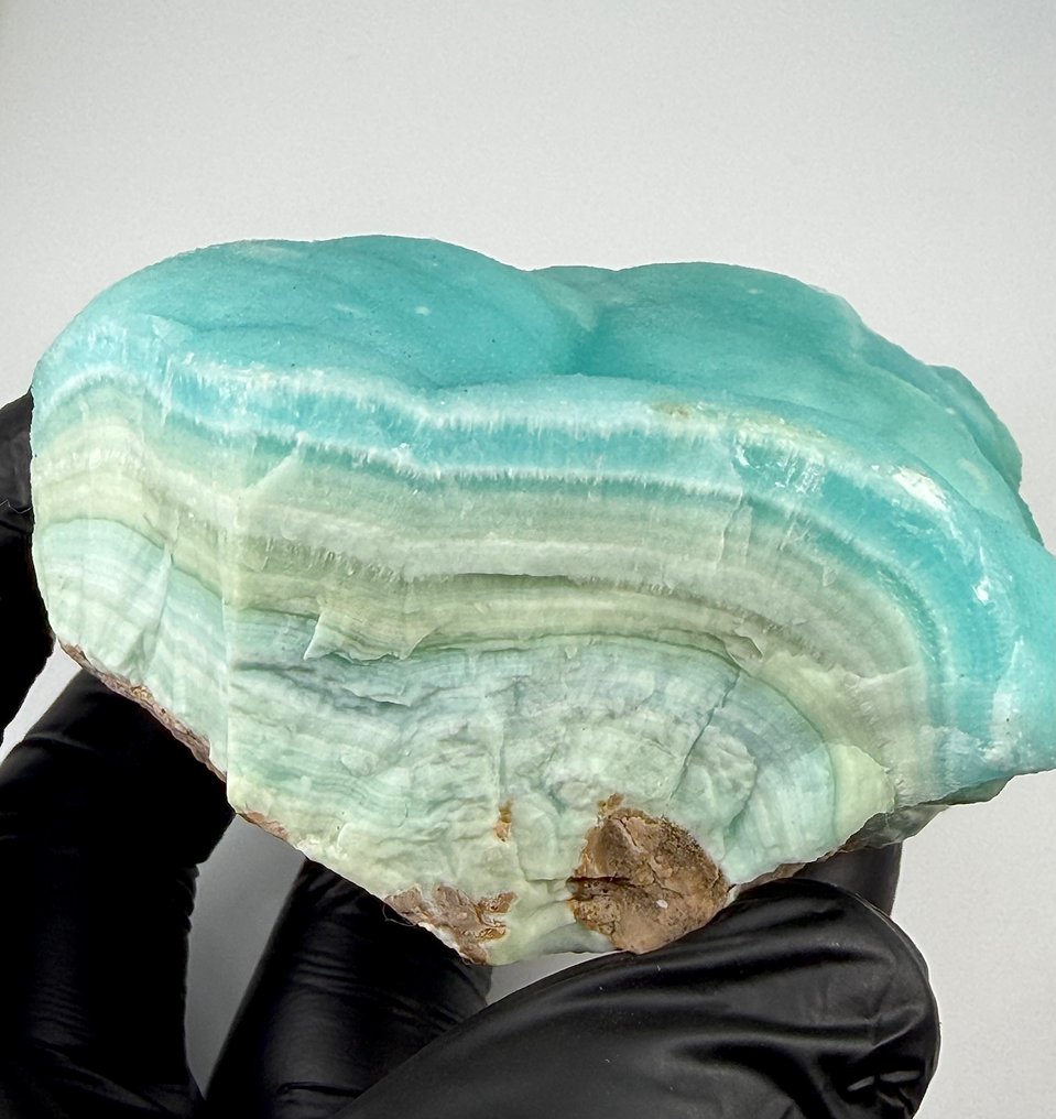 Aragonit Prøve - Høyde: 99 mm - Bredde: 77 mm- 451 g #1.0