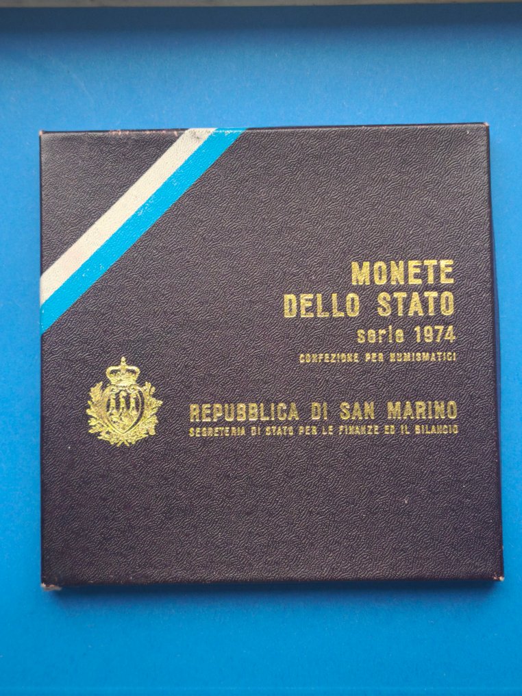 Σαν Μαρίνο. 10 Year Sets, incl. Silver 500 Lire 1972-1984 (χωρίς τιμή ασφαλείας) #4.3