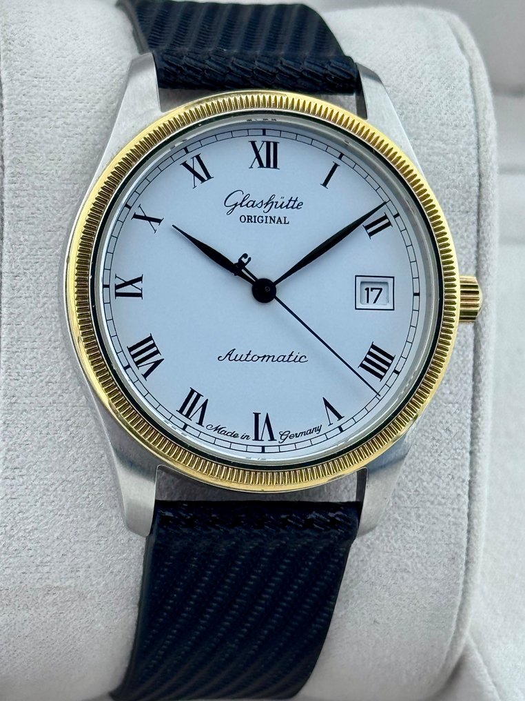 Glashütte Original - Armbandur Senator Automatic Gold Bezel - Nr. 0989 - Men - 2005 #3.2
