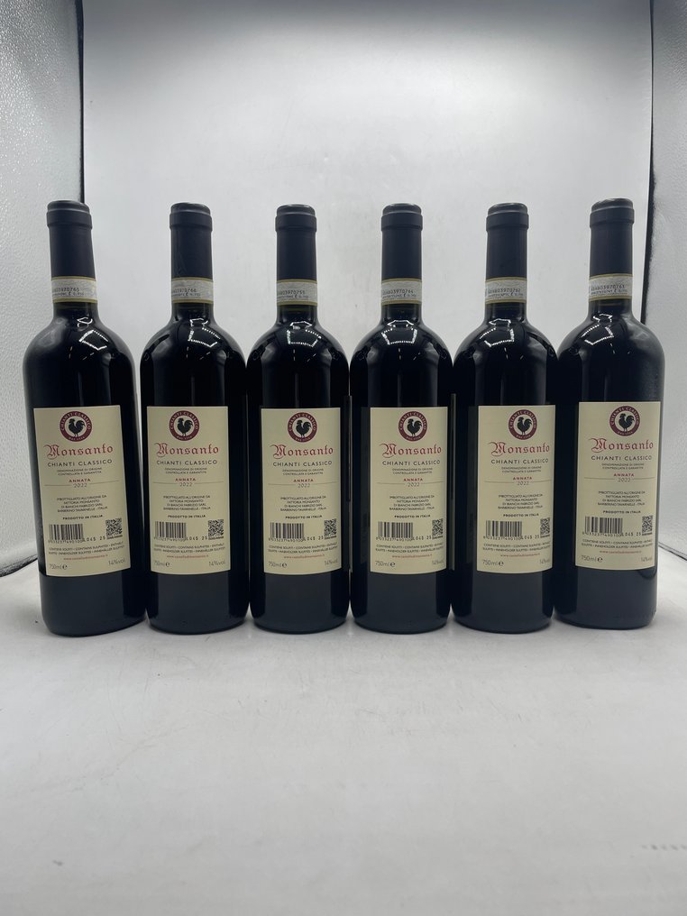 2022 Castello di Monsanto - Chianti Classico DOCG - 6 Bottles (0.75L) #2.1