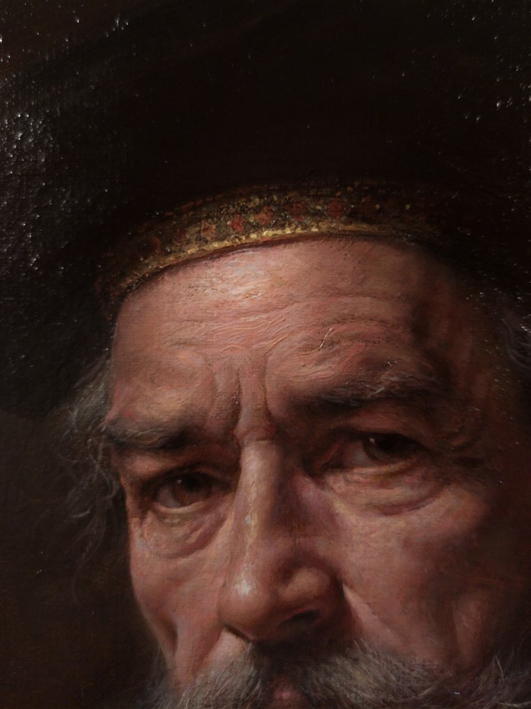 Piotr Topolski (XX-XXI) - Portrait of a man #2.1