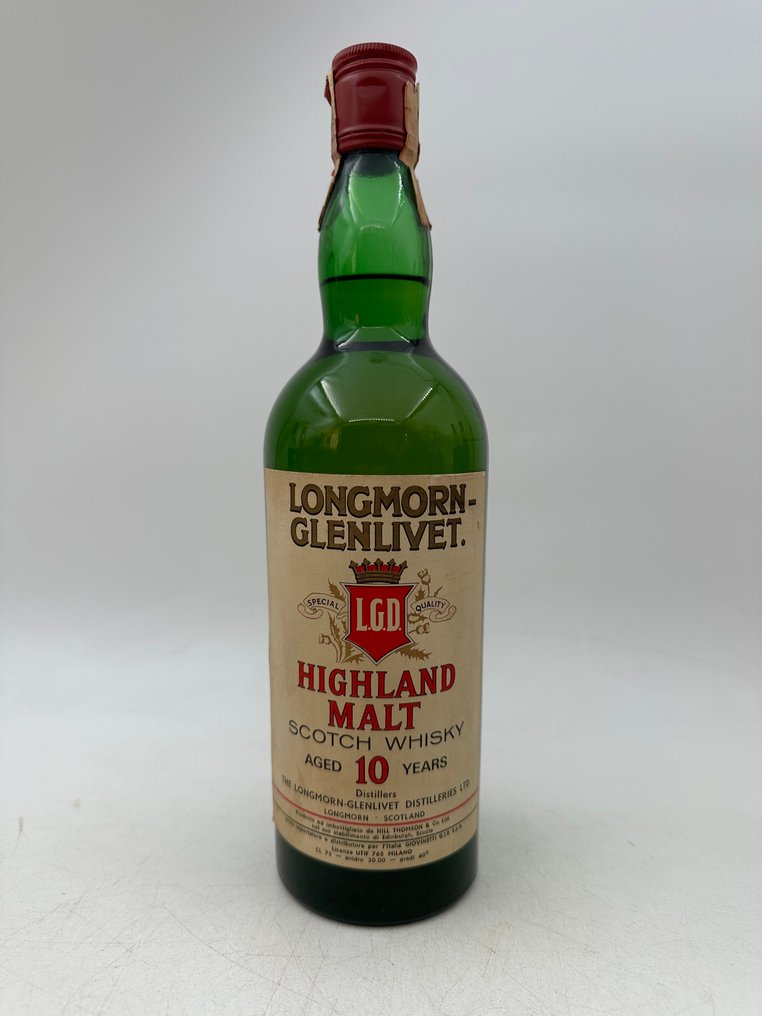 Longmorn-Glenlivet 10 years old Highland Malt - b. 1970s - 75cl #1.0