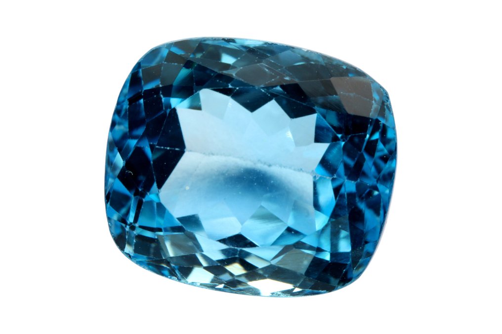 Sem preço de reserva Azul Topázio - 18.85 ct - Instituto Gemólogico Español (IGE) #1.0