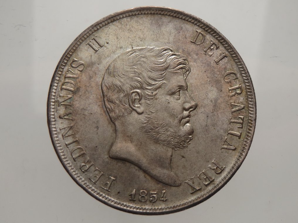 意大利，两西西里王国 Piastra da 120 Grana 1854 #1.0