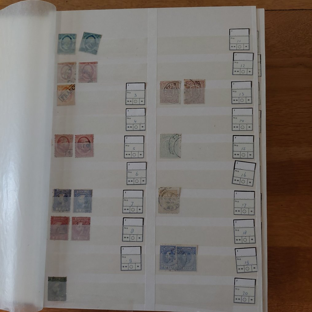 Olanda 1852/1992 - Partid în 1 lot în registrul de inventar. #1.0