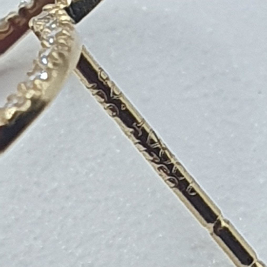 沒有保留價 - 兩件珠寶套裝 - 18 克拉 黃金 - 0.72ct. tw. 鉆石 (天然) #2.1