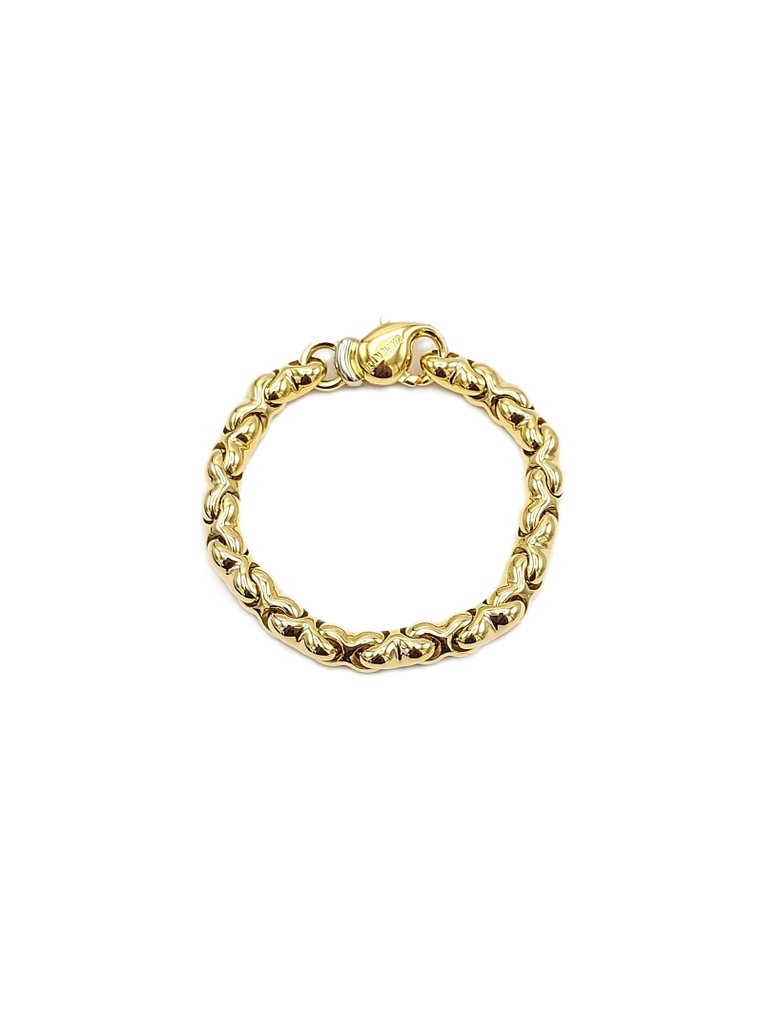 手镯 - 18K包金 黄金, 白金 #4.3