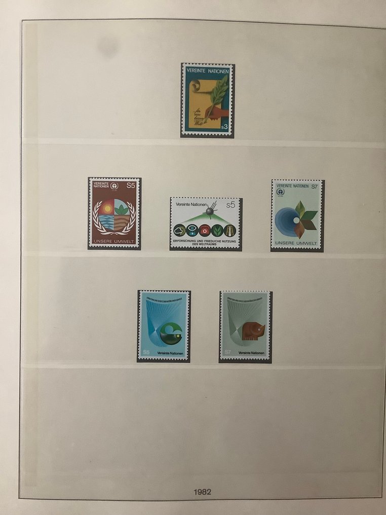 Autriche 1979/2002 - Collection des Nations Unies Vienne (UNO) dans un album Lindner Falzlos. #4.3