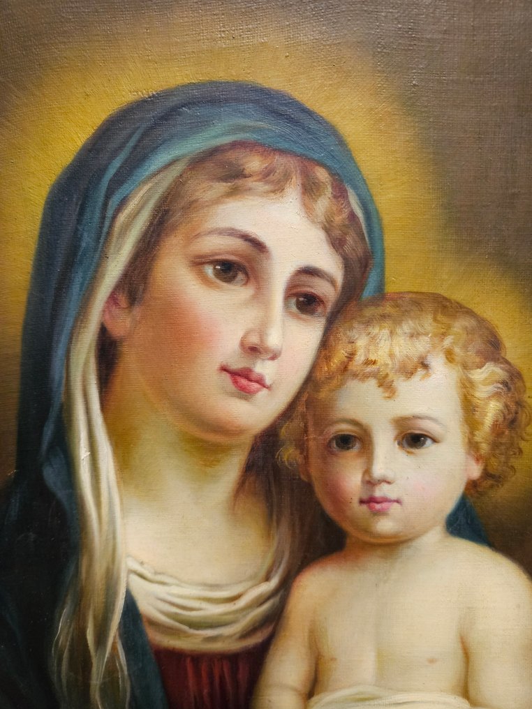 European school (XIX), After - Madonna mit Kind - NO RESERVE #2.1