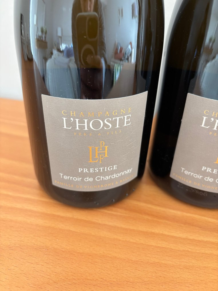 L'Hosthe, Prestige Terroir de Chardonnay - Champagne Blanc de Blancs, Prestige - 6 Bottiglie (0,75 L) #1.0