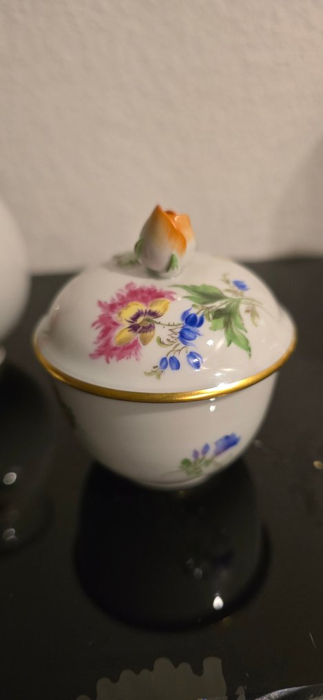 Meissen - Piatto (5) - Porcellana - Set Meissen #4.3