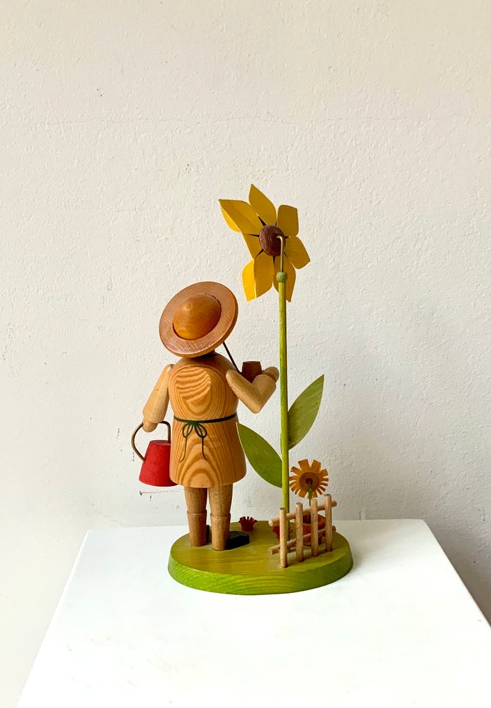 Χριστουγεννιάτικο στολίδι Stephan Mothes - κηπουρός - Ξύλο - Ερζγκεμπίργκερ περίπου το 2010. #3.2