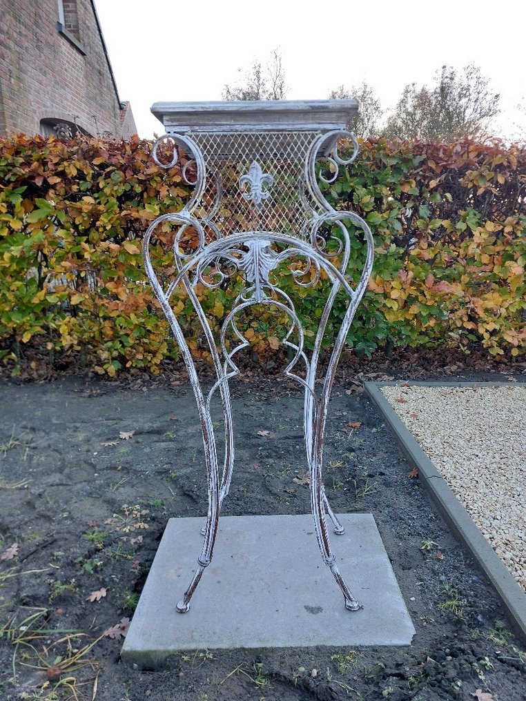 边桌 - 白合金 - 马鞍支架支架 #1.0