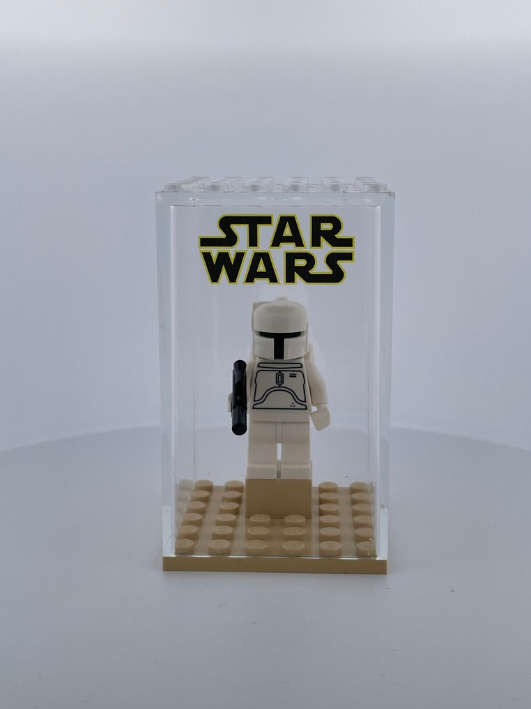 LEGO Minifigure - Star Wars - Boba Fett - White #1.0