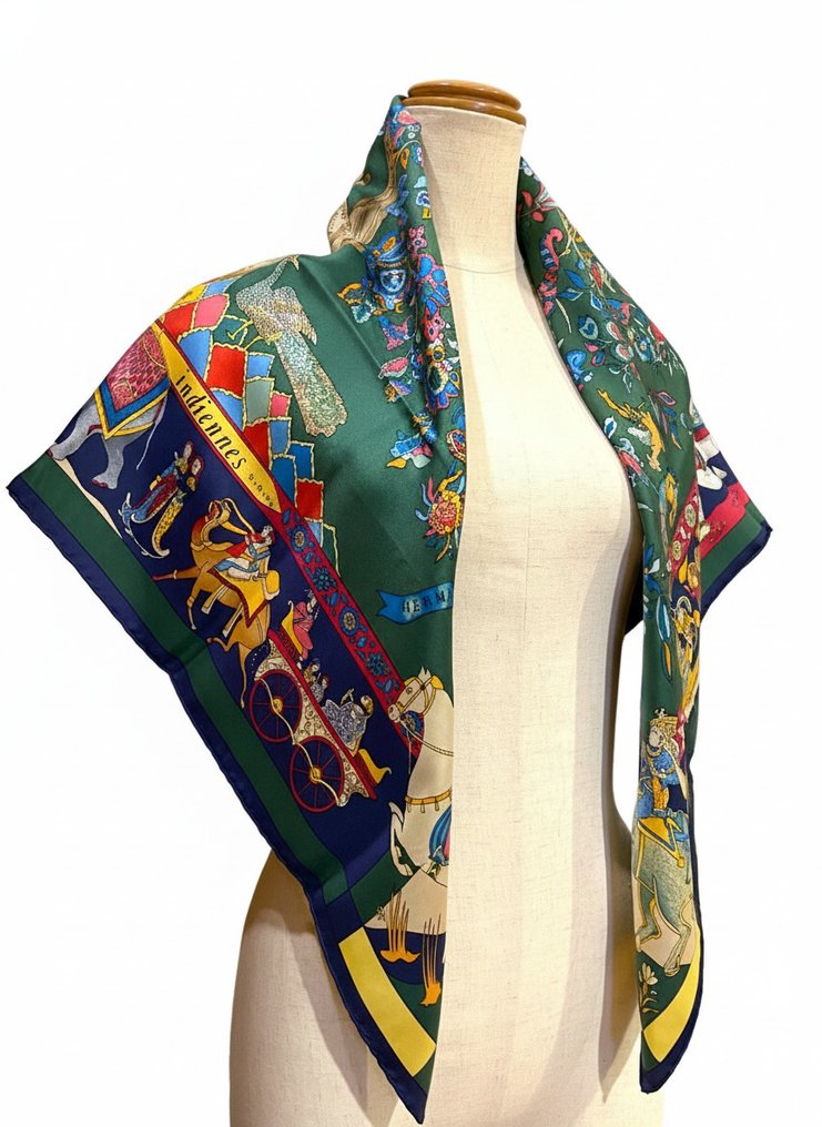 Hermès - Fantaisies Indiennes (Indian Fantasies) - Sciarpa #3.2