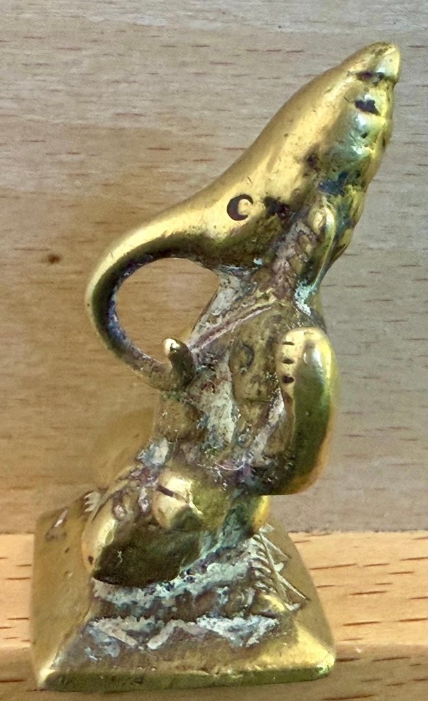 Ganesh - 黃銅 - 印度 - 馬拉塔帝國 (1674 - 1819) #1.0