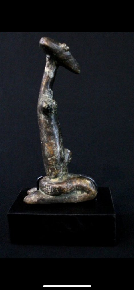 Kulango-statuetti, Afrikan bronssi - Norsunluurannikko (Ei pohjahintaa) #1.0