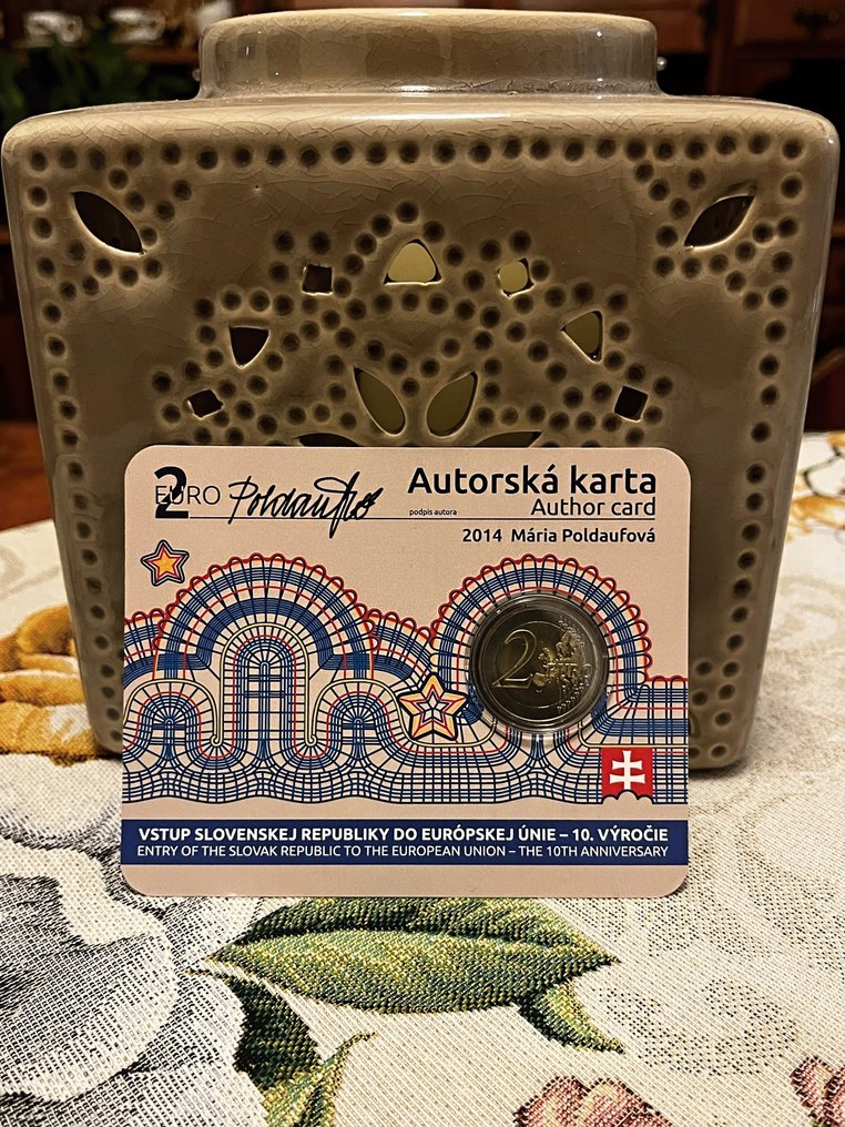 Slowakije. 2 Euro 2014 Author Card year 2014 - TEST VERSION  (Zonder minimumprijs) #4.3