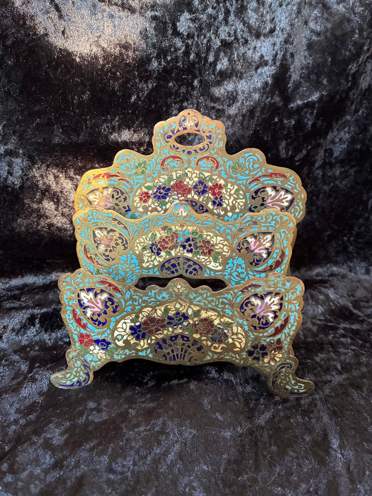 Θήκη επιστολών - Μπρούντζος - Cloisonné θήκη γραμμάτων #1.0
